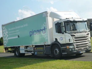 Porteur Scania gaz